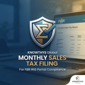 Monthly Sales Tax Return Filing Service (FBR / IRIS - Pakistan)